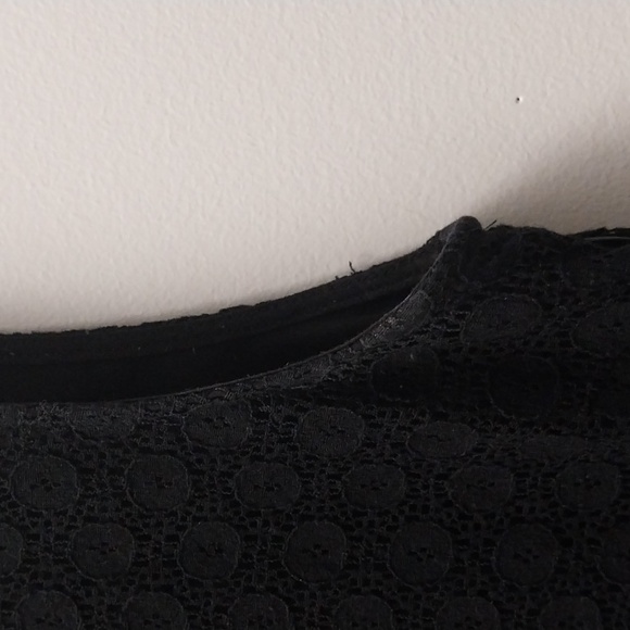 Tulle Sleeveless Midi party Lace Dress for Women sz Medium in Black - Picture 4 of 8